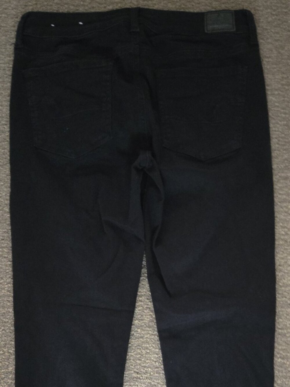 American Eagle AE Jegging Next Level Stretch X Black Jeans 12 Reg
